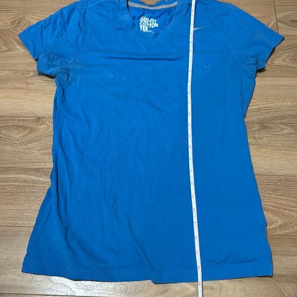 Women’s Nike dri fit‎ blue top size medium - Picture 4 of 5